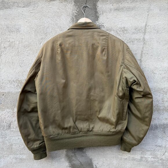 80's US Military Faded Mohawk Patch Tanker Jacket - Picture 2 of 8